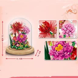 image-Building Blocks And Ornaments To Assemble Girls' Toys