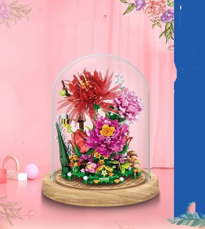 image-Building Blocks And Ornaments To Assemble Girls' Toys