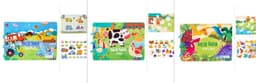 image-Children's Busy Book Educational Toys Repeated Paste