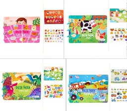 image-Children's Busy Book Educational Toys Repeated Paste