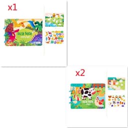 image-Children's Busy Book Educational Toys Repeated Paste
