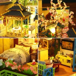 image-DIY Cottage Fuchun Mountain Residence Handmade Wooden Building Large Villa House