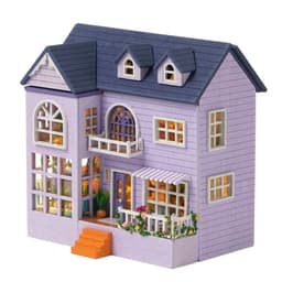 image-DIY Moshou Manor Happy Manor Wooden Cottage Toys
