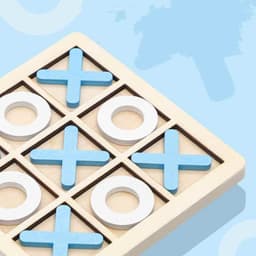 image-XO Tic-tac-toe Children's Lianliankan Puzzle Game Two-player Parent-child Interactive Board Game