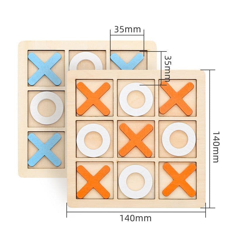 image-XO Tic-tac-toe Children's Lianliankan Puzzle Game Two-player Parent-child Interactive Board Game