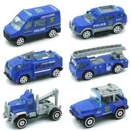 image-Children's Simulation Alloy Car Fire Truck Toy Model