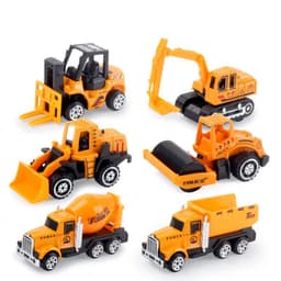 image-Children's Simulation Alloy Car Fire Truck Toy Model