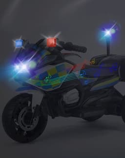 image-Children's Electric Police Lamp Rechargeable Motorcycle