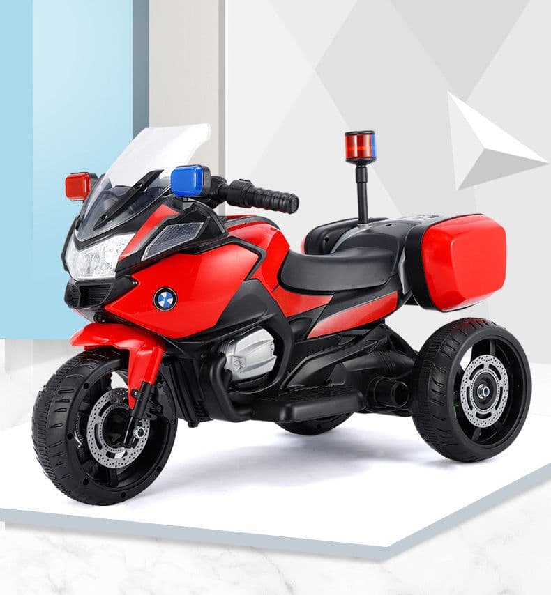 image-Children's Electric Police Lamp Rechargeable Motorcycle