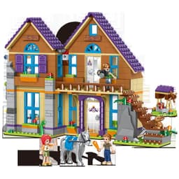image-Puzzle Puzzle Block Toy Villa Children
