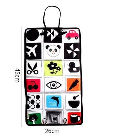 image-Baby Folding Mirror Pendant Toy