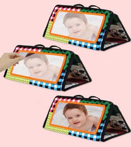 image-Baby Folding Mirror Pendant Toy