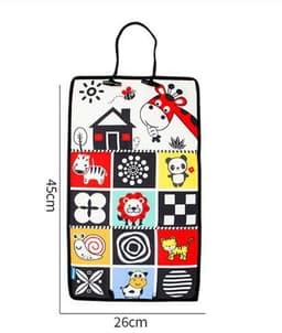 image-Baby Folding Mirror Pendant Toy