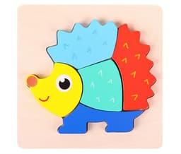 image-Children's Three Dimensional Wooden Puzzle