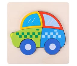 image-Children's Three Dimensional Wooden Puzzle