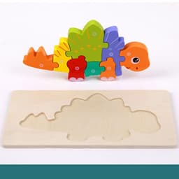 image-Children's Educational Toys Wooden Three-dimensional Montessori
