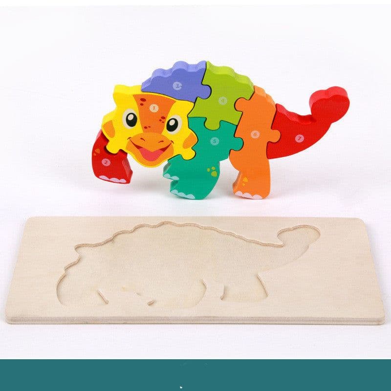 image-Children's Educational Toys Wooden Three-dimensional Montessori