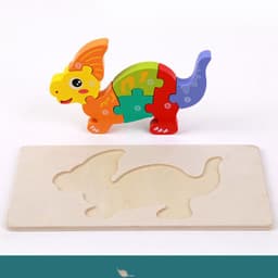 image-Children's Educational Toys Wooden Three-dimensional Montessori