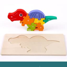 image-Children's Educational Toys Wooden Three-dimensional Montessori