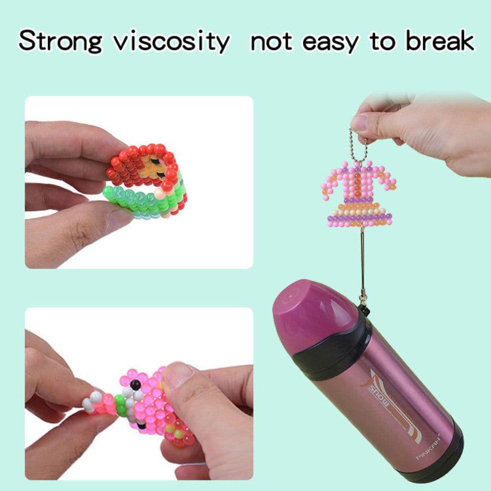 image-DIY Water Spray Magic Beads Handmade Toy Set Children's Color Crystal Puzzle Craft Kit