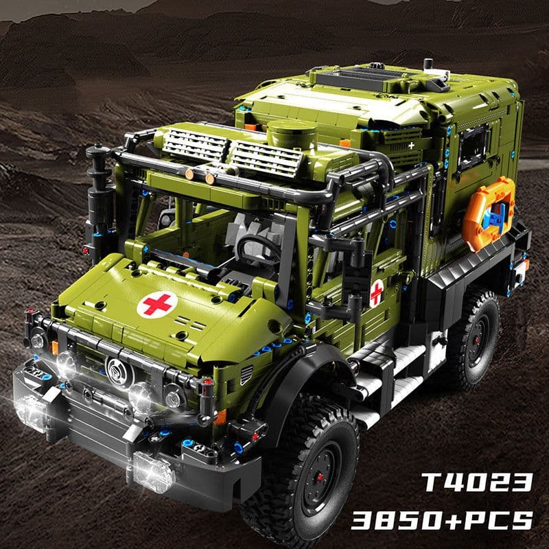 image-Fashionable Off-road Ambulance Accessory Model