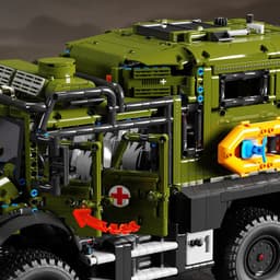 image-Fashionable Off-road Ambulance Accessory Model