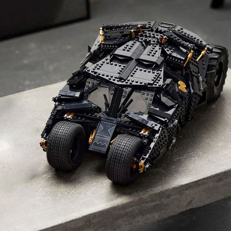 image-Mechanical Technology Bat Run Car Children's Puzzle Block Toy