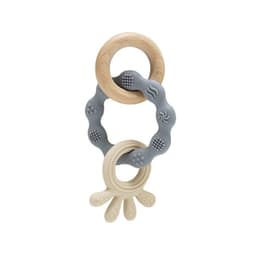 image-Octopus Beech Wood Children's Dental Glue Silicone Puzzle Toys