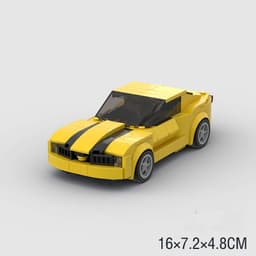 image-Sports Car Small Particle Puzzle Assembly Children's Building Block Toys