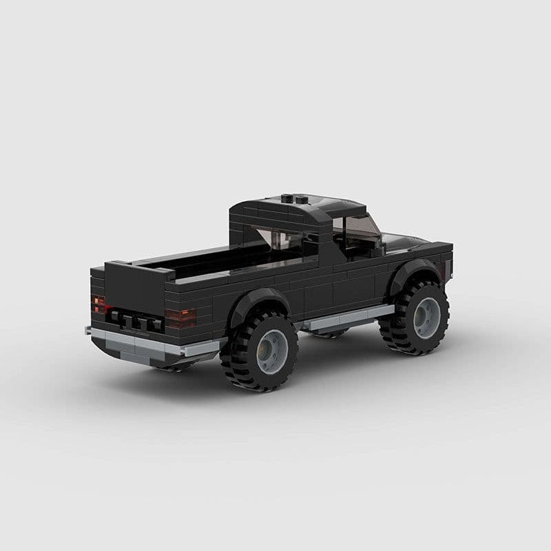 image-Children's Pickup Truck Building Blocks Sports Car Model