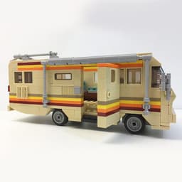 image-Compatible Assembled Building Block Toy Wagon MOC-17836