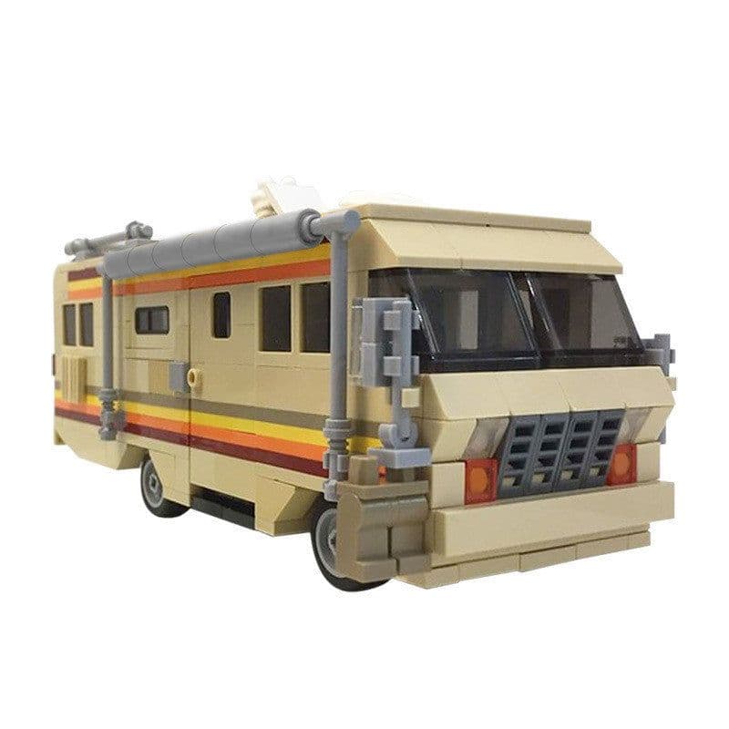 image-Compatible Assembled Building Block Toy Wagon MOC-17836