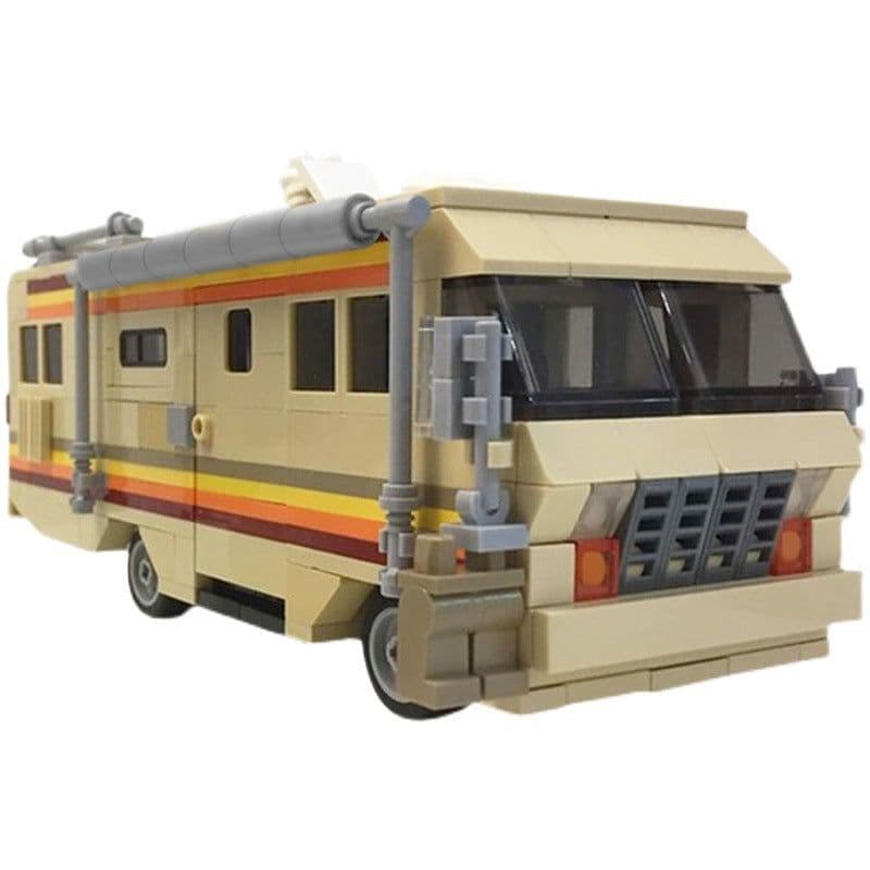 image-Compatible Assembled Building Block Toy Wagon MOC-17836