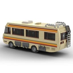 image-Compatible Assembled Building Block Toy Wagon MOC-17836