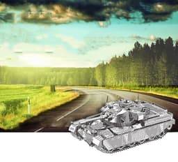 image-3D Metal Assembly Model DIY Puzzle Puzzle I21142 MK50 Chieftain Tank