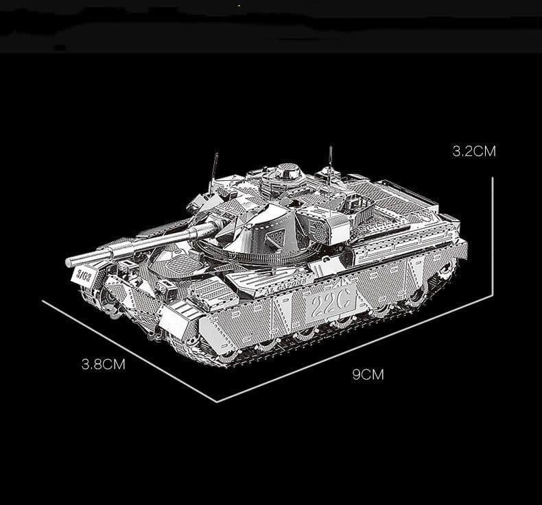 image-3D Metal Assembly Model DIY Puzzle Puzzle I21142 MK50 Chieftain Tank