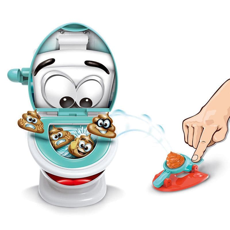 image-Trick Toys, Parent-child Interactive Board Game, Toilet Toilet Game