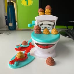 image-Trick Toys, Parent-child Interactive Board Game, Toilet Toilet Game