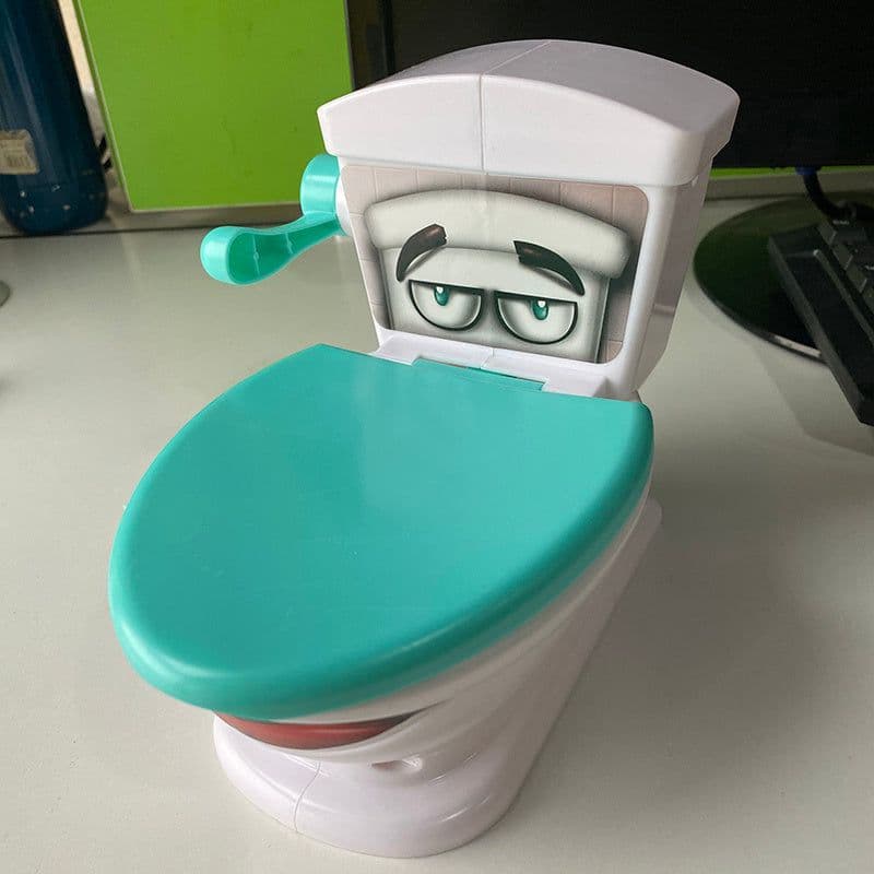 image-Trick Toys, Parent-child Interactive Board Game, Toilet Toilet Game