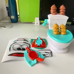 image-Trick Toys, Parent-child Interactive Board Game, Toilet Toilet Game