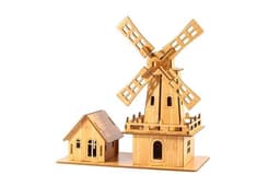 image-3D Three-dimensional Wooden Puzzle Models Children's DIY Toys