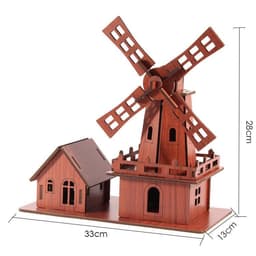 image-3D Three-dimensional Wooden Puzzle Models Children's DIY Toys