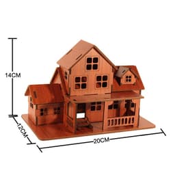 image-3D Three-dimensional Wooden Puzzle Models Children's DIY Toys