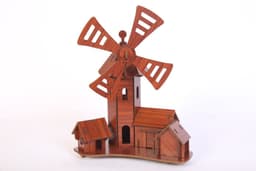 image-3D Three-dimensional Wooden Puzzle Models Children's DIY Toys