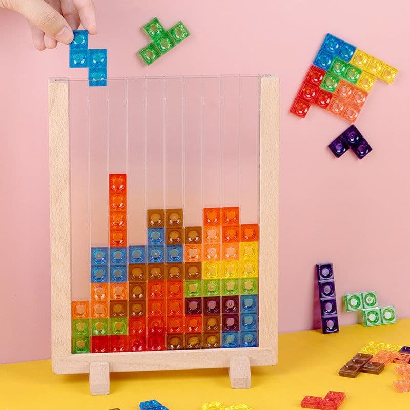 image-3DThree Dimensional Acrylic Building Block Puzzle