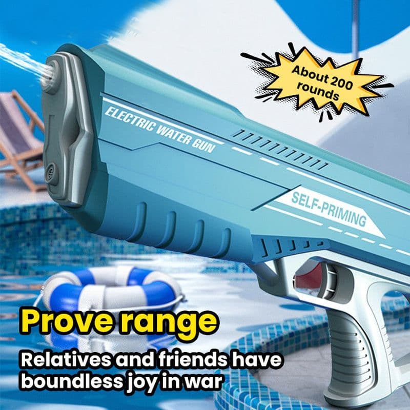 image-Electric Water Gun Automatic Spraying Toy High-pressure And Ultra Far