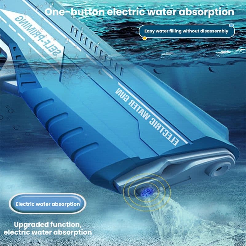 image-Electric Water Gun Automatic Spraying Toy High-pressure And Ultra Far