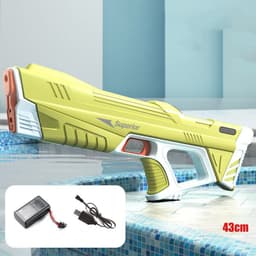 image-Summer Full Automatic Electric Water Gun Toy Induction Water Absorbing High-Tech Burst Water Gun Beach Outdoor Water Fight Toys