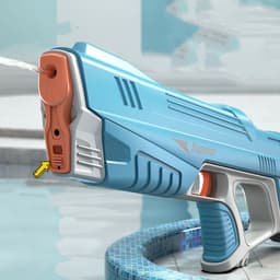 image-Summer Full Automatic Electric Water Gun Toy Induction Water Absorbing High-Tech Burst Water Gun Beach Outdoor Water Fight Toys