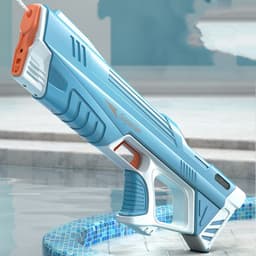 image-Summer Full Automatic Electric Water Gun Toy Induction Water Absorbing High-Tech Burst Water Gun Beach Outdoor Water Fight Toys
